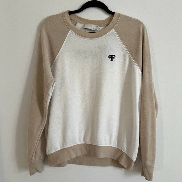 Wilfred Sweaters - Cozy Aritzia Wilfred Free Rachel Colorblock Crewneck